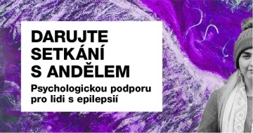 Darujte psychologickou podporu pro lidi s epilepsií(obrázek anděla)